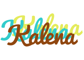 Kalena cupcake logo