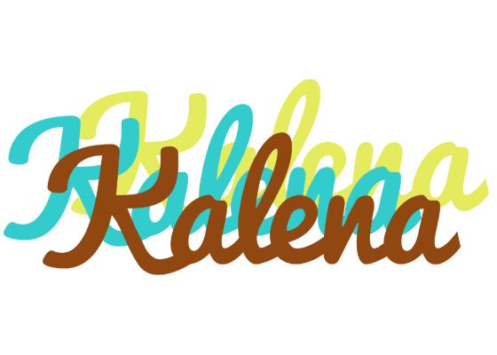 Kalena cupcake logo