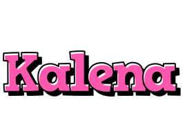 Kalena girlish logo