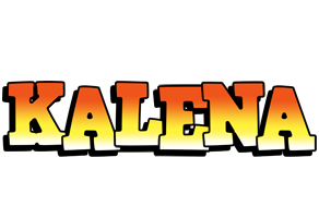 Kalena sunset logo