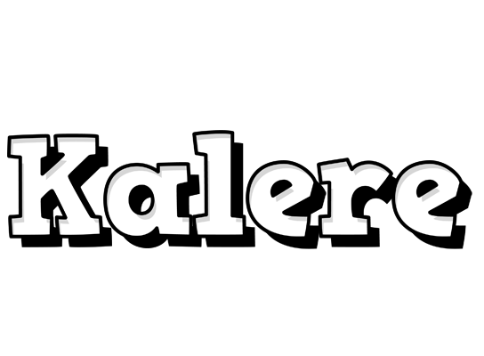 Kalere snowing logo