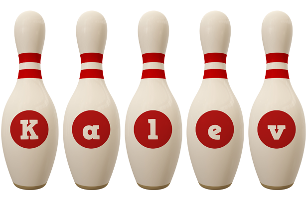 Kalev bowling-pin logo