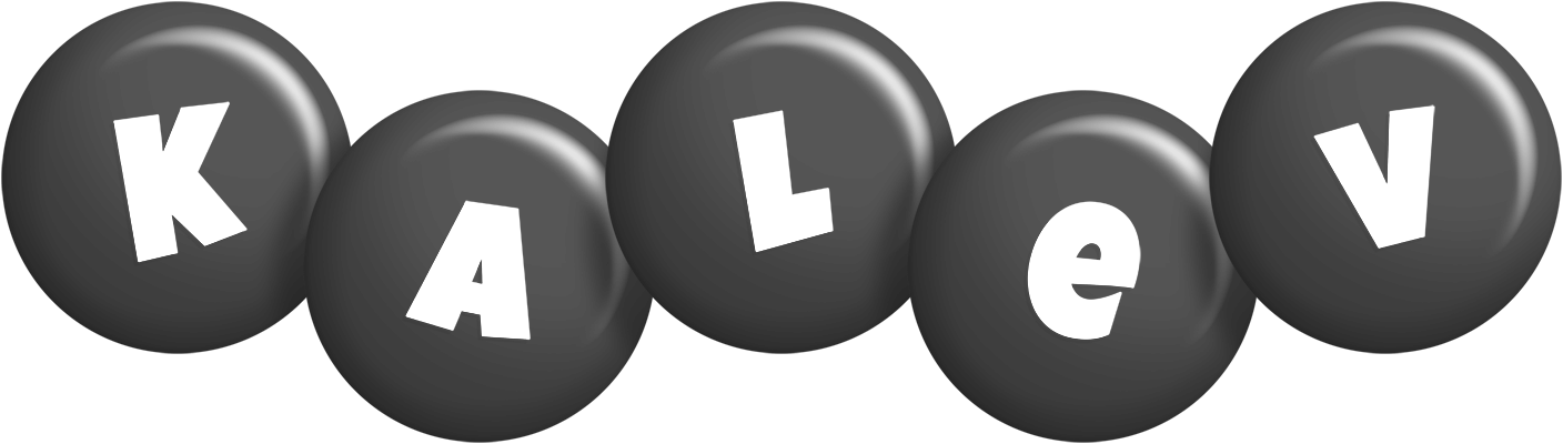 Kalev candy-black logo