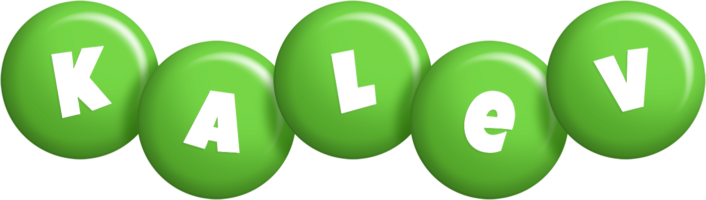 Kalev candy-green logo