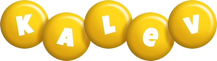 Kalev candy-yellow logo