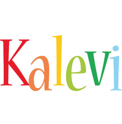 Kalevi birthday logo
