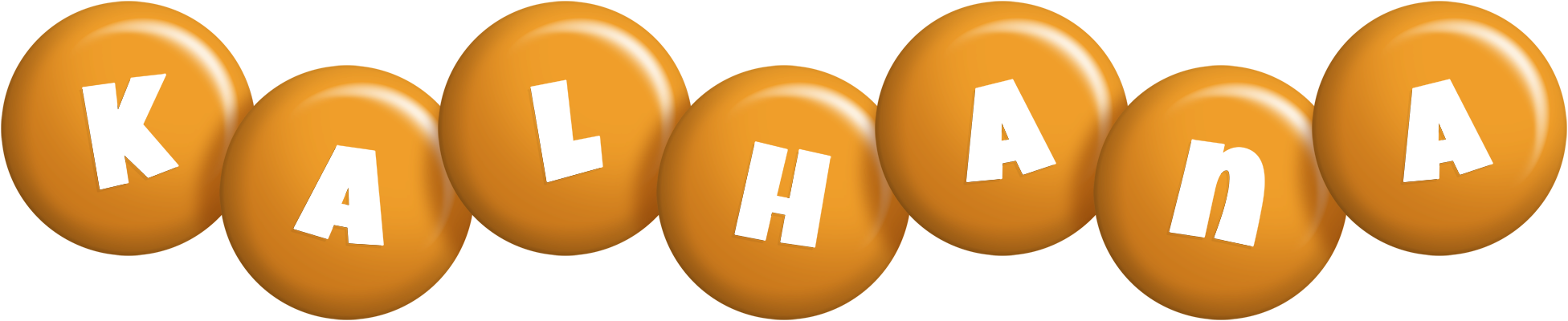 Kalhana candy-orange logo