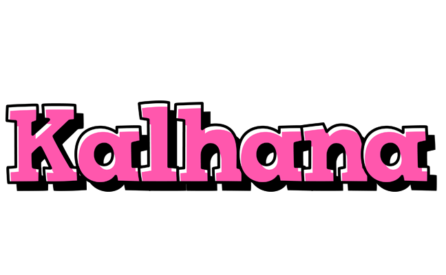 Kalhana girlish logo