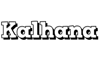 Kalhana snowing logo