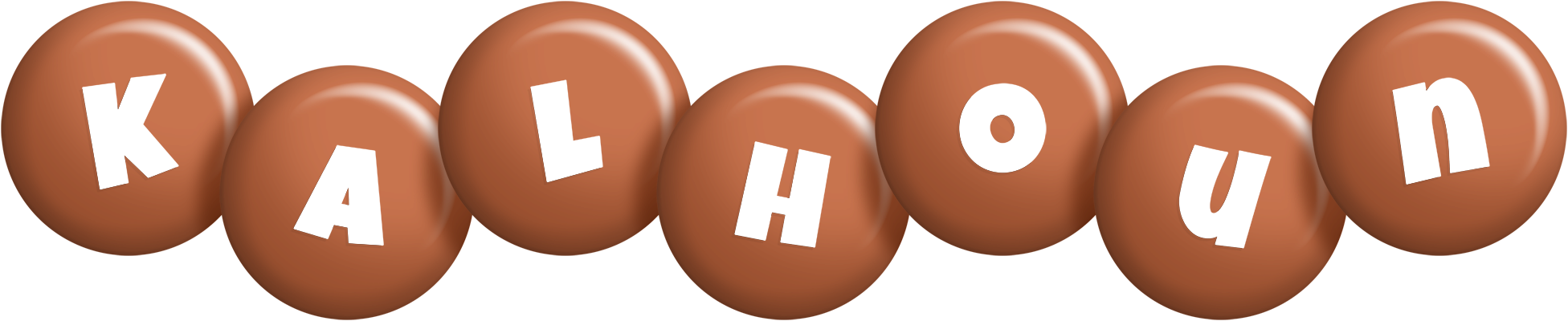 Kalhoun candy-brown logo
