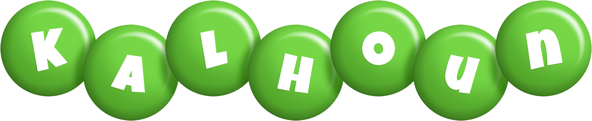 Kalhoun candy-green logo