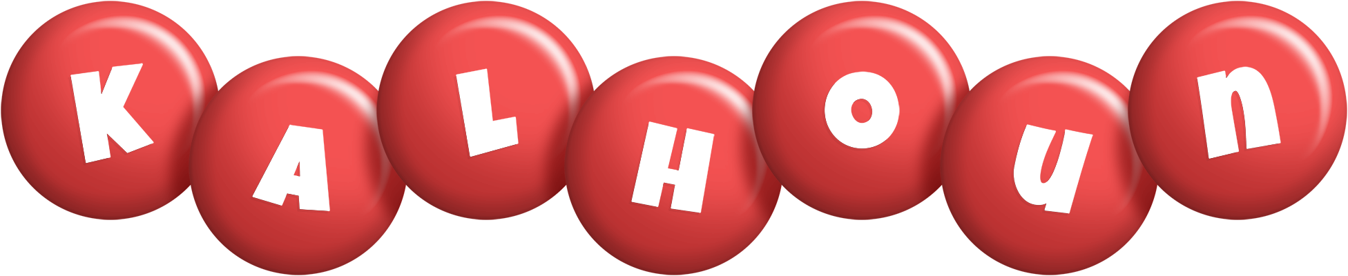 Kalhoun candy-red logo