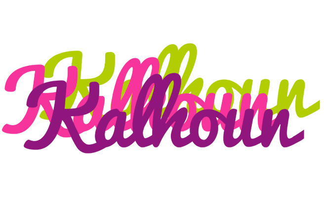 Kalhoun flowers logo