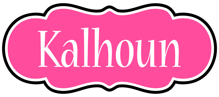 Kalhoun invitation logo