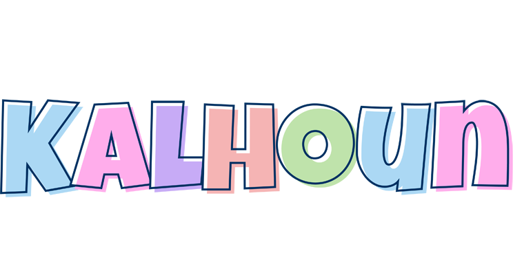 Kalhoun pastel logo