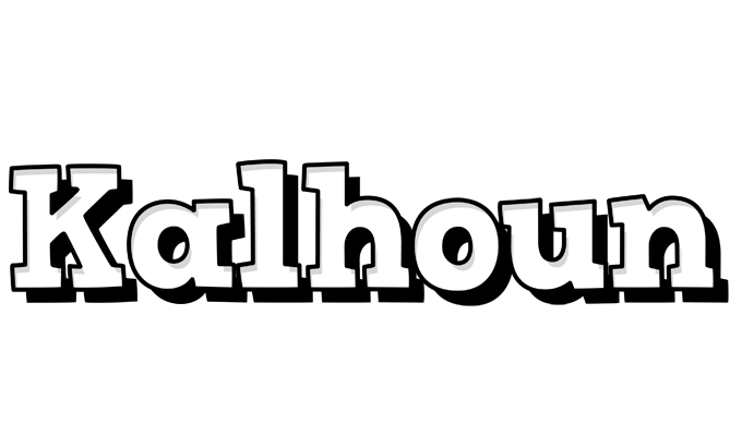 Kalhoun snowing logo