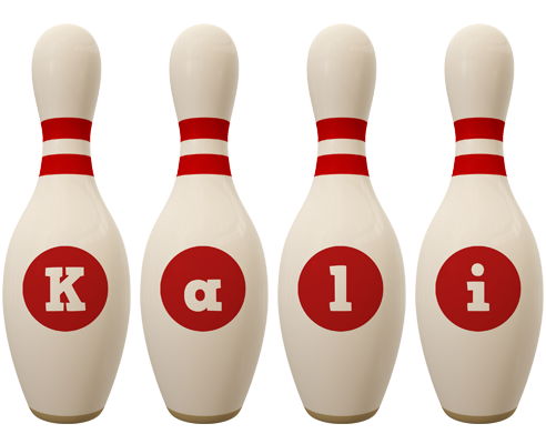 Kali bowling-pin logo