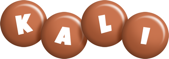 Kali candy-brown logo