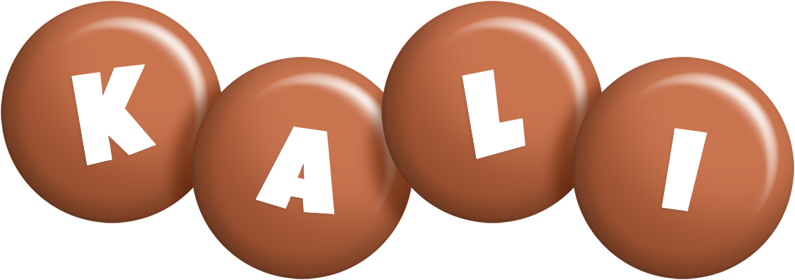 Kali candy-brown logo