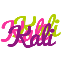 Kali flowers logo