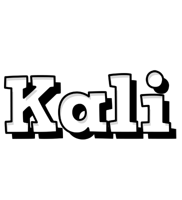 Kali snowing logo