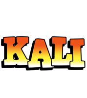 Kali sunset logo