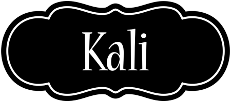 Kali welcome logo