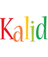 Kalid birthday logo