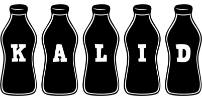 Kalid bottle logo