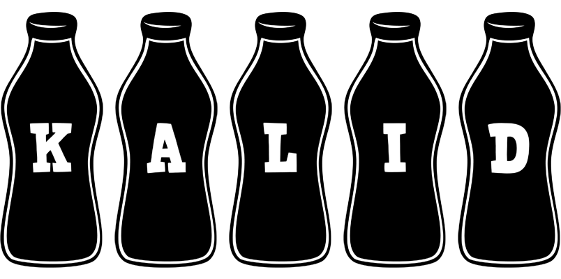 Kalid bottle logo