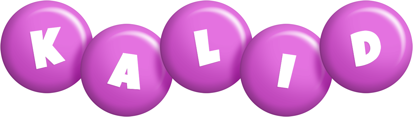 Kalid candy-purple logo