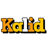 Kalid cartoon logo