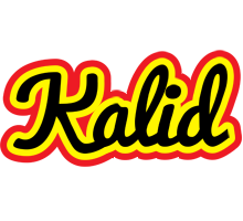 Kalid flaming logo