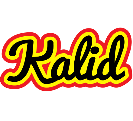 Kalid flaming logo