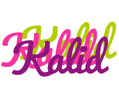 Kalid flowers logo