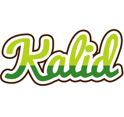 Kalid golfing logo