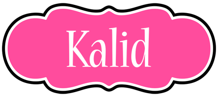 Kalid invitation logo