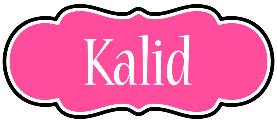 Kalid invitation logo