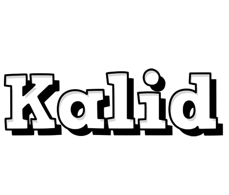 Kalid snowing logo