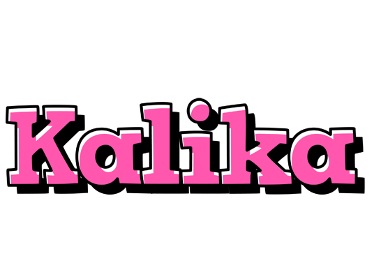 Kalika girlish logo