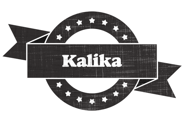 Kalika grunge logo