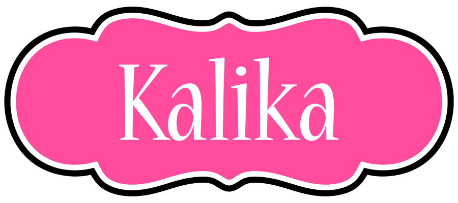 Kalika invitation logo
