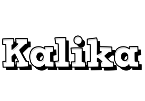 Kalika snowing logo