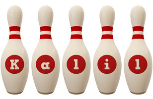 Kalil bowling-pin logo