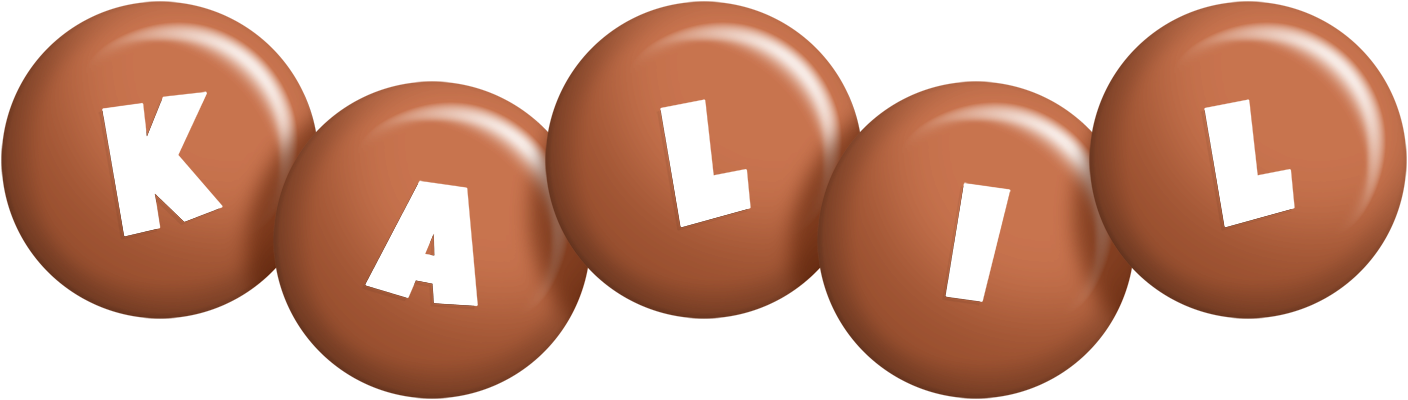 Kalil candy-brown logo