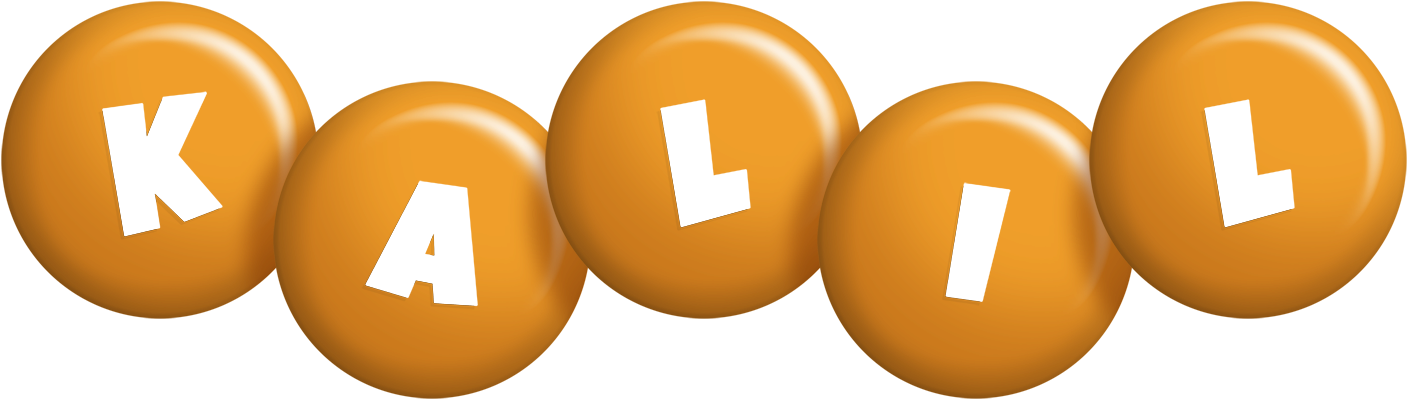 Kalil candy-orange logo