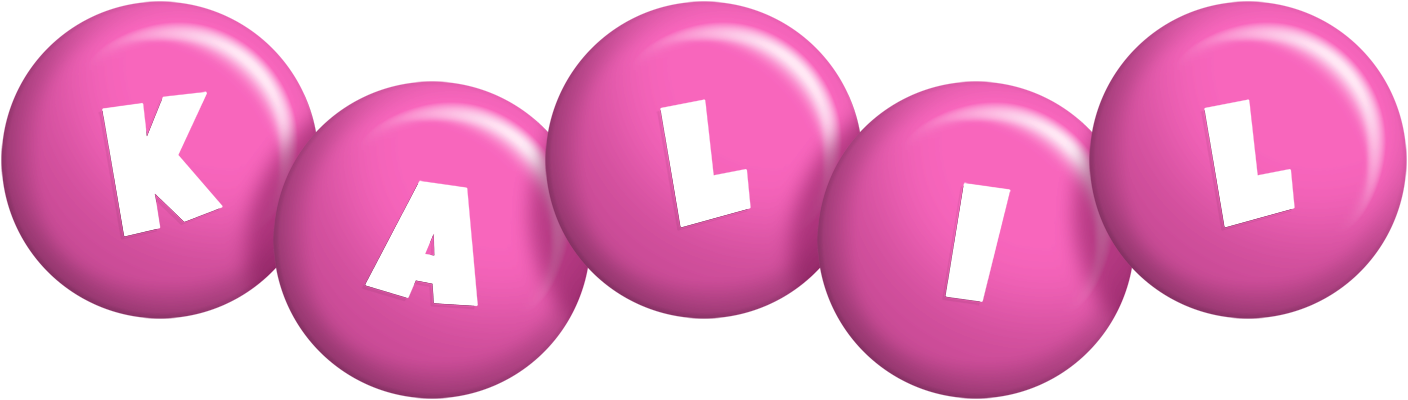 Kalil candy-pink logo