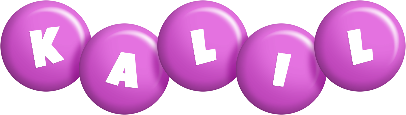 Kalil candy-purple logo