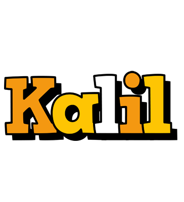 Kalil cartoon logo
