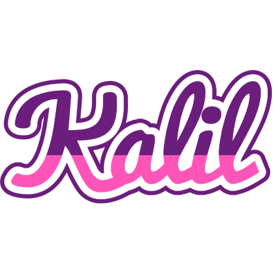 Kalil cheerful logo